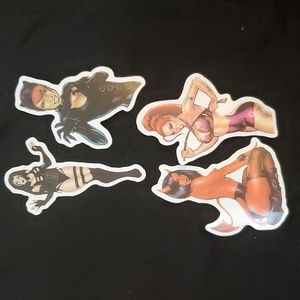 Adult 4 Halloween Sticker Bundle